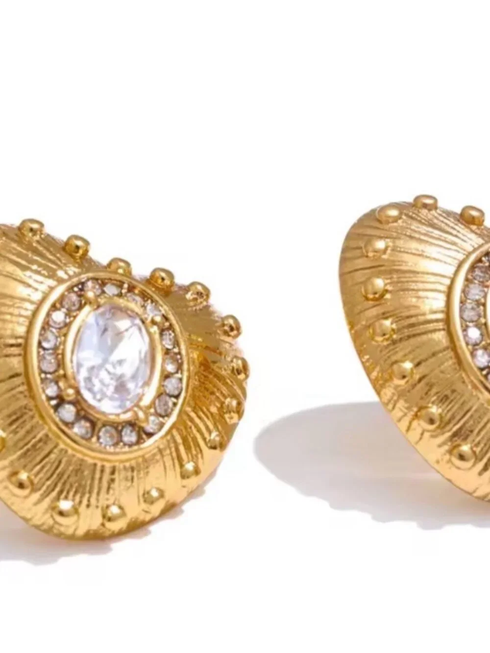 Anthropologie gold tone